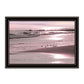 Breakfast On The Beach Black Framed Print Wall Art