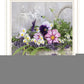 Fresh Garden Basket Black Framed Print Wall Art