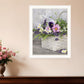 Fresh Garden Basket Black Framed Print Wall Art