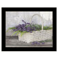 My Lavender Black Framed Print Wall Art