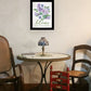 Bloom Where You Are Planted Black Framed Print Wall Art