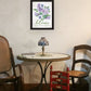 Bloom Where You Are Planted Black Framed Print Wall Art