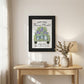 Flower Market Hyacinths Black Framed Print Wall Art