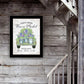 Flower Market Hyacinths Black Framed Print Wall Art