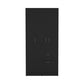 Two Piece Brown and Black Bedroom Set