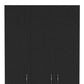 Two Piece Brown and Black Bedroom Set