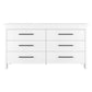 Two Piece White Bedroom Set