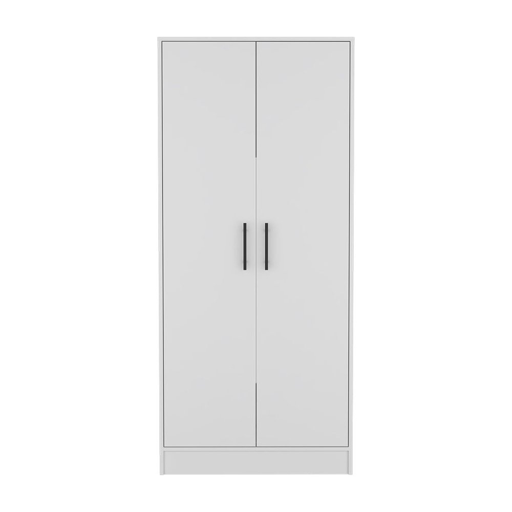 Two Piece White Bedroom Set