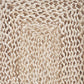 19" Set of Four Ivory And Natural Jute Placemats