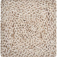 15" Set of Four Ivory And Natural Jute Square Placemats