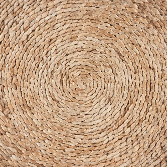 15" Set of Two Natural Jute Round Placemats