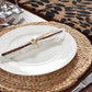 15" Set of Two Natural Jute Round Placemats