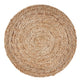 15" Set of Two Natural Jute Round Placemats
