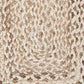 80" Brown Ivory And Natural Braided Jute Table Runner