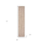 80" Brown Ivory And Natural Braided Jute Table Runner