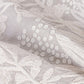 Natural and Ivory Throw Pillow with Embroidery