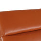 Camel Italian Leather Modular L Shaped Five Piece Corner Sectional