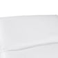 White Italian Leather Modular L Shaped Five Piece Corner Sectional