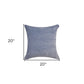20" Ivory Chenille Throw Pillow