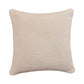 20" Ivory Chenille Throw Pillow