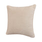 20" Ivory Chenille Throw Pillow