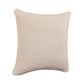 20" Ivory Chenille Throw Pillow