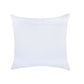Set of Four 18" X 18" Orange Beach Chevron Cotton Zippered Pillow