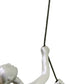 Set of Two Silver Resin Climbing Man Hanging Dimensional Sculpture