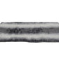 12" X 24" Gray Ombre Faux Fur Heated Plush Lap Pad