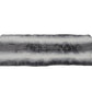 12" X 24" Gray Ombre Faux Fur Heated Plush Lap Pad