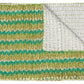 50" X 70" Gray And Yellow Floral Cotton Quilted Kantha Throw Blanket with Embroidery