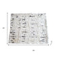 50" X 60" Black And White Rabbit Fur Plush Throw Blanket