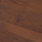 58" Brown Solid Wood Pedestal Base Round Top Dining Table