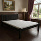 Black Solid Wood Twin Bed Frame