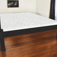 Black Solid Wood Twin Bed Frame