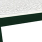 Dark Green Solid Wood Twin Bed Frame