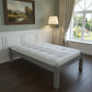 Gray Solid Wood Twin Bed Frame