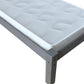 Gray Solid Wood Twin Bed Frame