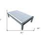 Gray Solid Wood Twin Bed Frame
