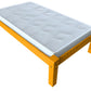 Yellow Solid Wood Twin Bed Frame