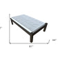 Dark Brown Solid Wood Twin Bed Frame