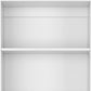 Set of Three White Wood Five Tier Modular Bookcase
