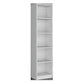 Set of Three White Wood Thirteen Tier Modular Bookcase