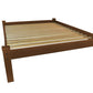 Brown Solid Wood Full Bed Frame