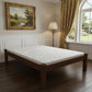 Brown Solid Wood Full Bed Frame