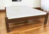 Brown Solid Wood Full Bed Frame