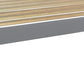 Gray Solid Wood Full Bed Frame