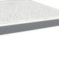 Gray Solid Wood Full Bed Frame