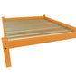 Yellow Solid Wood Full Bed Frame
