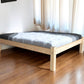 Natural Solid Wood Full Bed Frame